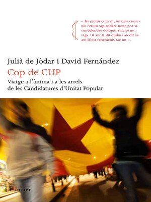 cover image of Cop de CUP
